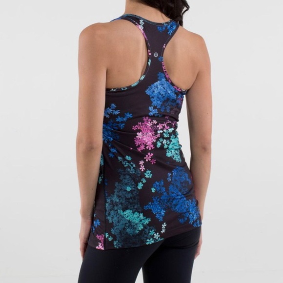 LULULEMON COOL RACERBACK CRB Tank PETAL POP MULTI